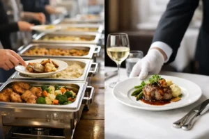 Buffet Catering vs Plated Service