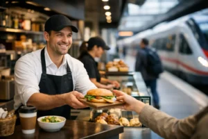 What a Rail Station Food Service Operator Does