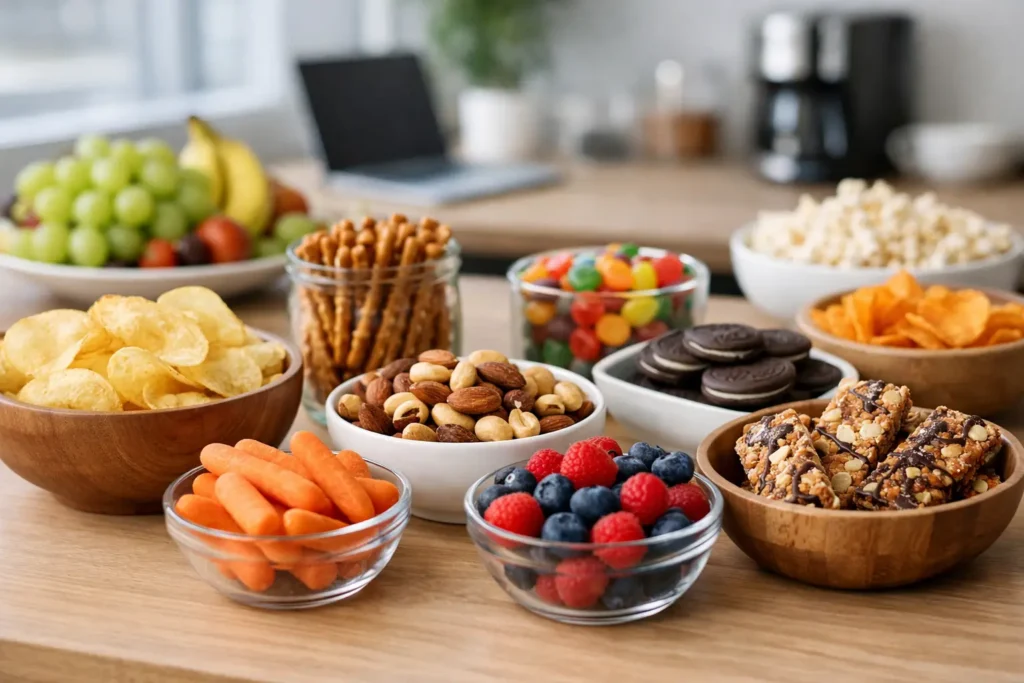 14 Best Office Pantry Snack Ideas