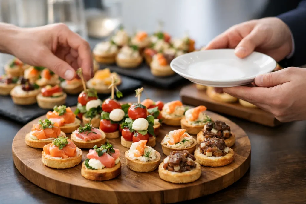 How Many Canapes Per Guest? A Clear Rule