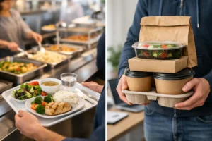 Staff Canteen vs Lunch Delivery