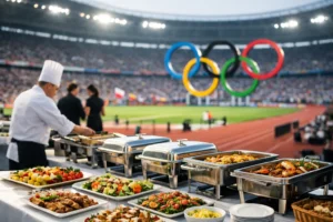 Catering for Olympic Games at Stadium Scale