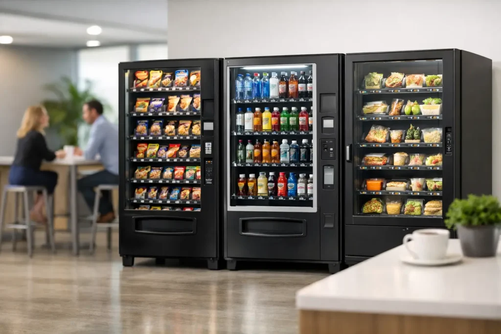 Choice of Vending Machines for Better Workplaces