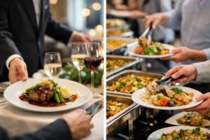 Plated Dinner or Buffet for Your Next Event?